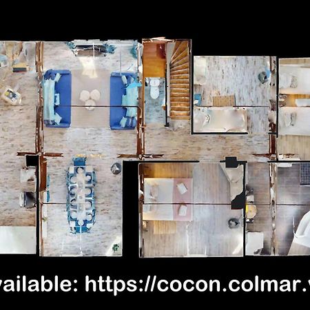 Le Cocon Colmarien - Proche Centre Ville Et Gare - Stationnement Gratuit - 10 Personnes Zewnętrze zdjęcie